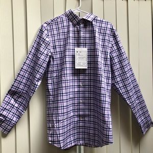 Banana Republic Shirts - New with tags purple and white banana republic Banana Republic Shirts - New with tags purple and white banana republic